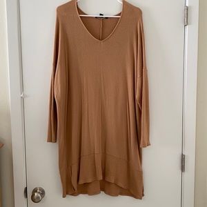 Camel colored American eagle shift dress Size M